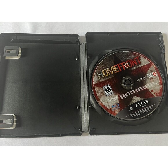 Homefront THQ (Sony PlayStation 3, 2011) Tested No Manual Black Label - Picture 4 of 8